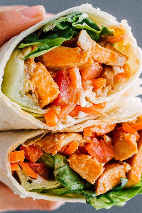 Buffalo Chicken Wraps Easy Chicken Recipes