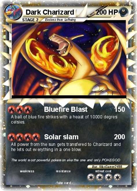 Pokemon trading card game blog: Pokémon Dark Charizard 417 417 - Bluefire Blast - My Pokemon Card