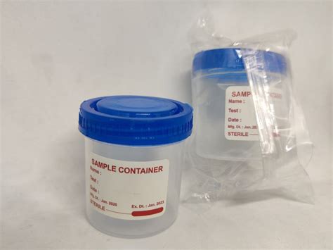 Polypropylene Urine Sample Container 30ml Non Sterile For Laboratory