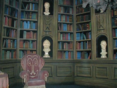 Haunted Mansion Library In Disney Worlds Haunted Mansion Flickr