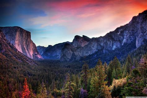 Sunrise At Yosemite Valley Wallpapers Wallpaper Cave