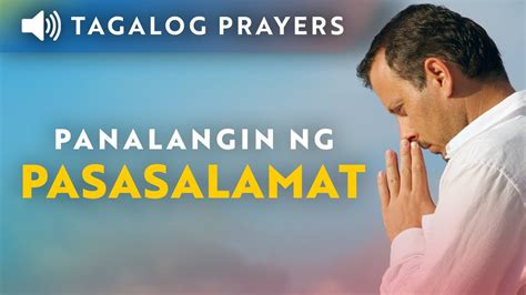 Panalangin Ng Pasasalamat Sa Mga Biyaya Tagalog Thanksgiving Prayer YouTube