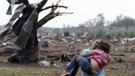 Oklahoma Tornado Plaza Towers Elementary School Mother Saves Child