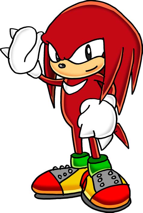 Classic Knuckles The Echidna By Tails19950 On Deviantart