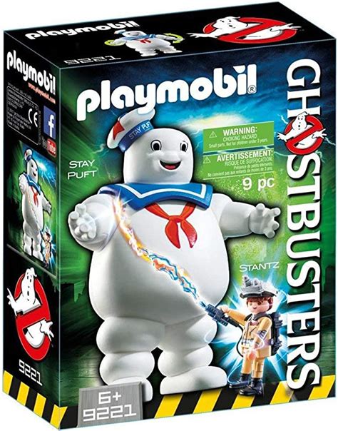Playmobil Ghostbusters 9221 Stay Puft Marshmallow Man For Children Ages