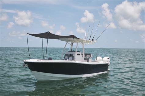 Center Console Boat Forward Sun Shade Coastal Angler And The Angler