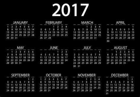 Calendarios 2017 Bonitos
