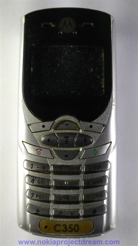Motorola C350 Mc3 41d12 Nokia Project Dream