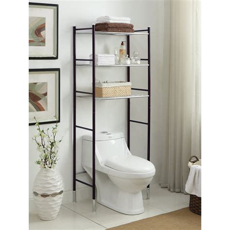 Shop wayfair for all the best over the toilet storage. OIA Duplex 24" W x 66.25" H Over the Toilet Storage ...