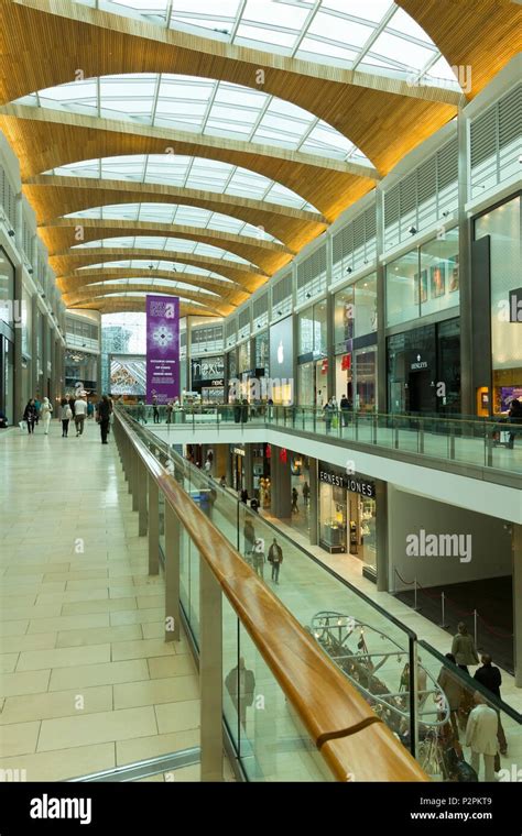 Inside The New Highcross Shopping Centre In Leicester City Centre