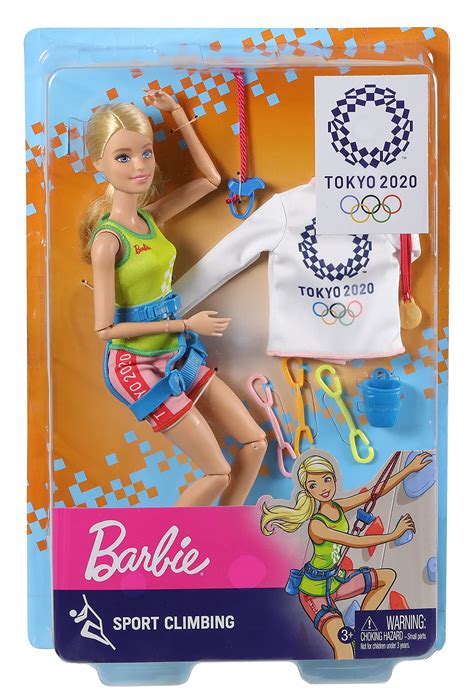 Barbie Olympic Games Tokyo 2020 Sport Climber Doll With Uniform Tokyo
