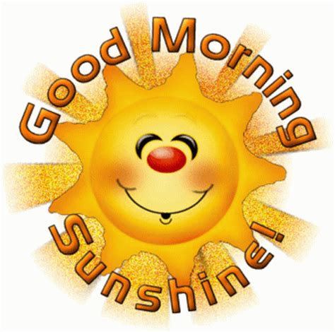 Good Morning Sun Sticker Good Morning Sun Smiles Discover Share Gifs