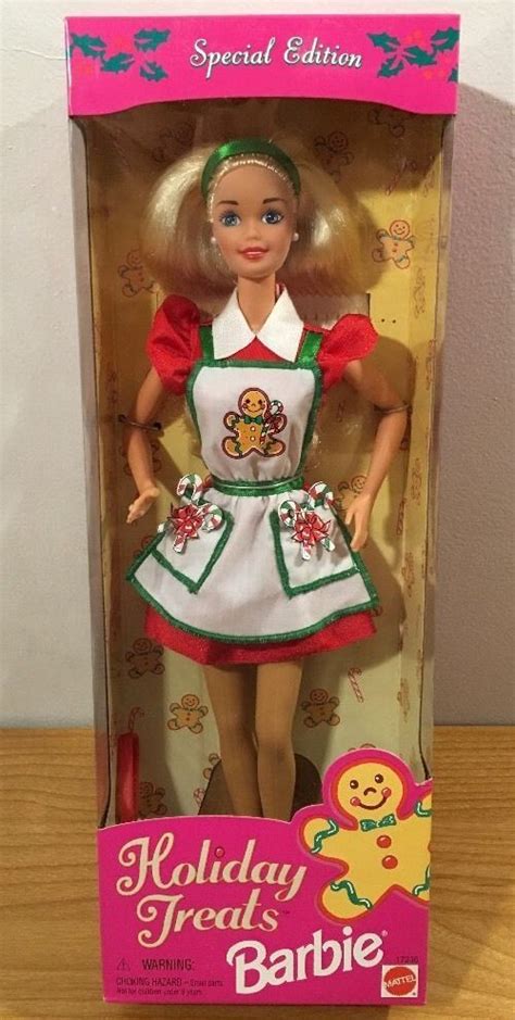 New Barbie Doll 1997 Holiday Treats Christmas Holiday Special Edition Ebay New Barbie Dolls