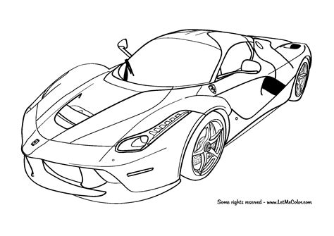 Ford Gt Coloring Pages At Getcolorings Free Printable Colorings