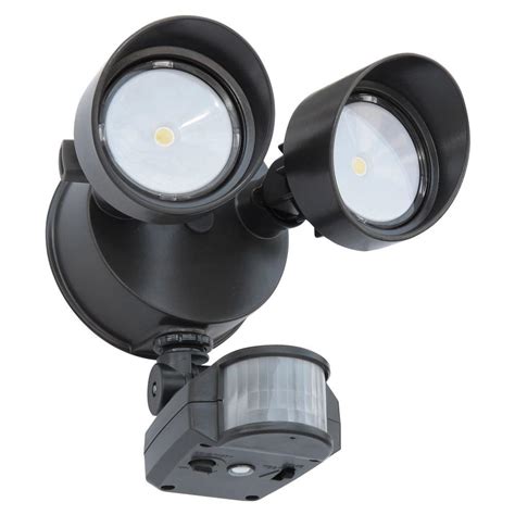 Lithonia Lighting 180 Degree Bronze Motion Activated Outdoor Integrated
