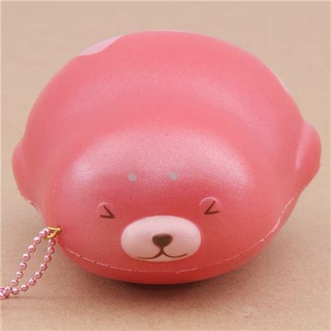 Cute Pink Mochi Seal Animal Scented Squishy By Puni Maru Modes4u
