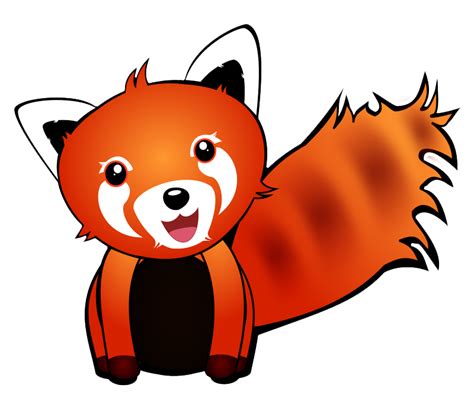 Red Panda Clipart 3