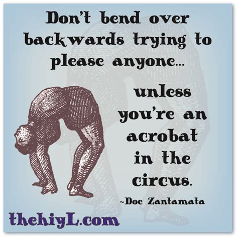 Dont Bend Over Backwards