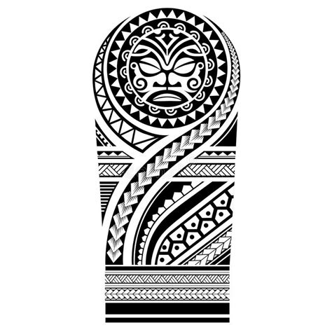 Click here to visit our gallery. Polynesian Tattoo Sleeve Shoulder Sketch Pattern , Samoan Template Forearm And Foot Design ...