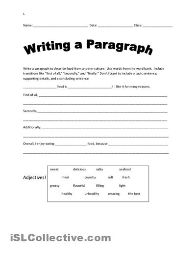 17 Best Images Of Elementary Writing Worksheets Free Elementary