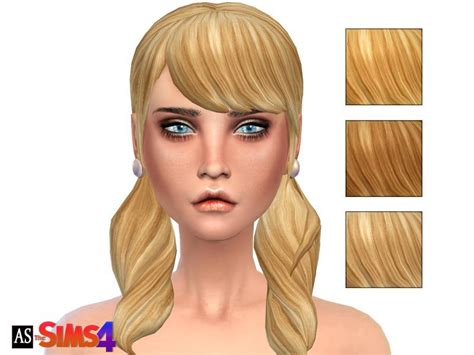 Sims 4 Custom Hair Color