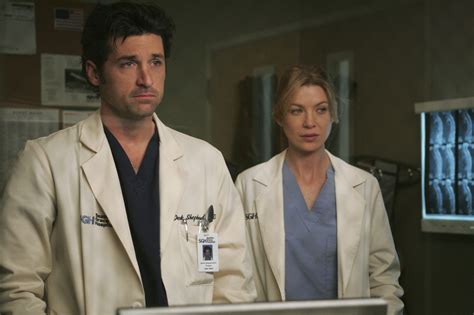 Greys Anatomy Ellen Pompeo And Patrick Dempsey Were Horrified By