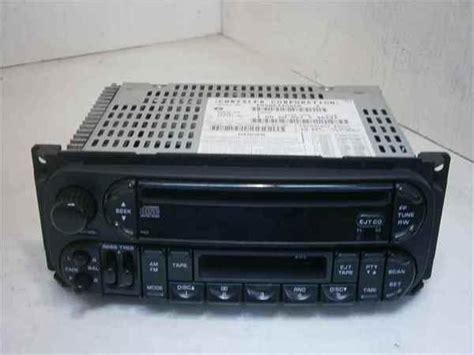 Purchase 2004 Chrysler Concorde Cd Cassette Radio Player Oem Lkq In
