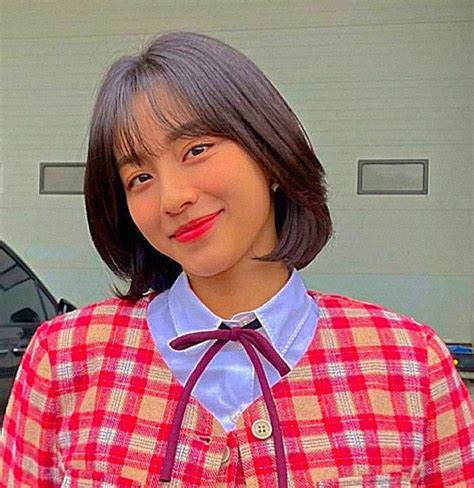 [kang minah] kang min ah girl short hair true beauty