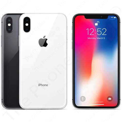 The eleventh generation of the iphone. AT&T Locked Apple iPhone X 10 64GB 256GB Silver Space Gray ...