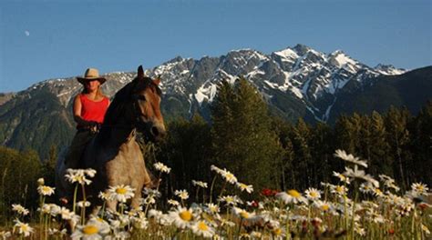 Whistler Bc Canada Horseback Riding Tourism Whistler Canada Road