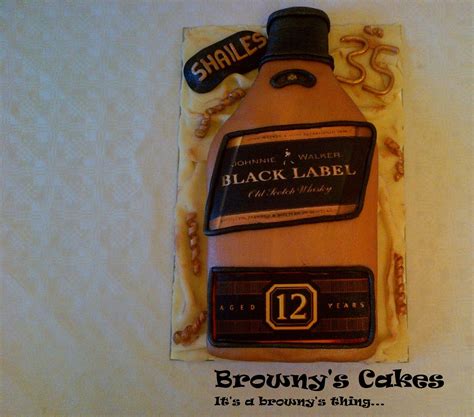 Carling black label lager beer. Dewars black label Cake - Browny's Cakes