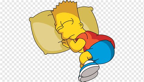 Bart Simpson Sleeping Illustration The Simpsons Virtual Springfield
