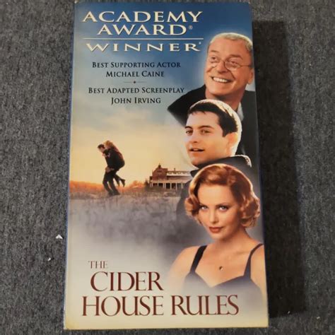 the cider house rules vhs 1999 charlize theron tobey maguire hollywood video 4 99 picclick