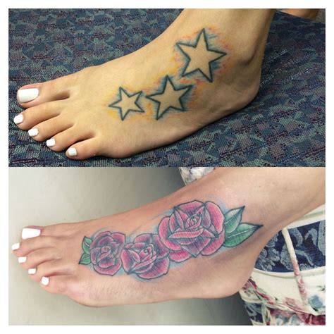 Simple cover before after bird tattoo on hand with black ink for man and woman.cover up tattoos before and after. Pin on Tattoos/Piercings