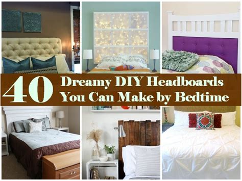 40 Dreamy Diy Headboards You Can Make By Bedtime Diy And Crafts