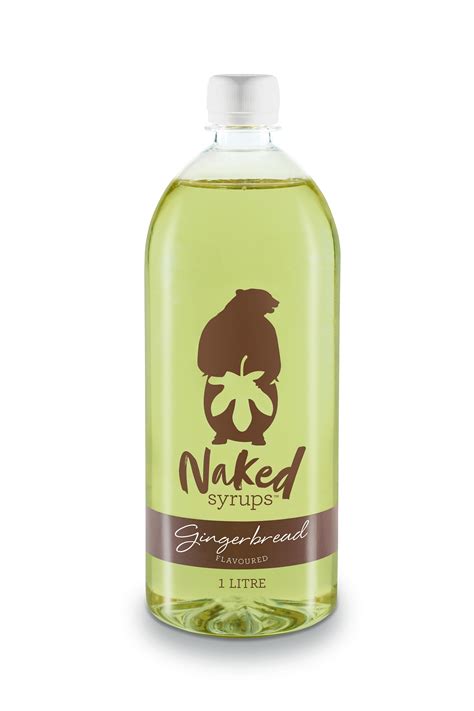 Naked Syrups Gingerbread Flavouring 1 Ltr Mad Mutt Coffee