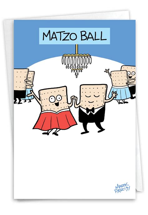 Matzo Ball Funny Passover Greeting Card