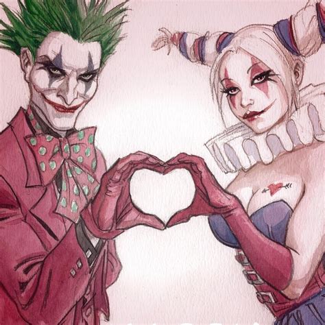 Enrico Marini On Instagram Love Is In The Air Harleyquinn Joker Batman Coeur Love