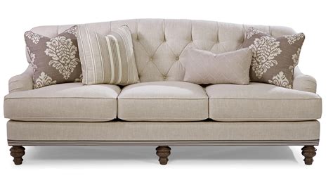 Paula Deen By Craftmaster P744900 Traditional Tufted Back Sofa With