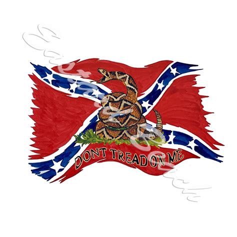 The dont tread on me flag is now being waved by many ignorant people. Badass Dont Tread On Me Rebel Flags : USA Rebel Don't ...