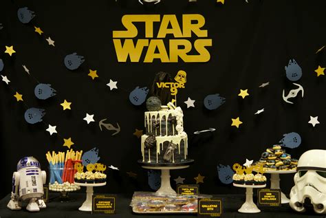 Star Wars Birthday Star Wars Party Boy Birthday Bday Mini Cupcakes