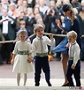Lady Louise Mountbatten-Windsor y el Príncipe Jorge en la boda de ...