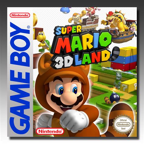 Super Mario 3d Land Game Boy Box By Christopherbegley On Deviantart