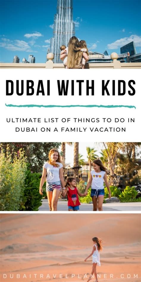 80 Exciting Things To Do In Dubai With Kids In 2021 Dubai Travel Planner