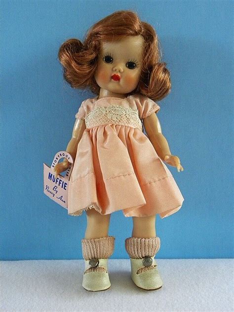 Vintage Strung Muffie Story Book Doll In Orig Taffeta