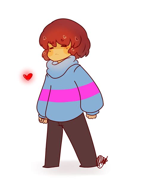 Undertale Fanart Frisk By Silverknight On Deviantart