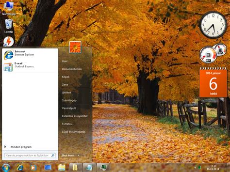 Windows Xp Aero With Autumn Wallpaper By Santymanty On Deviantart