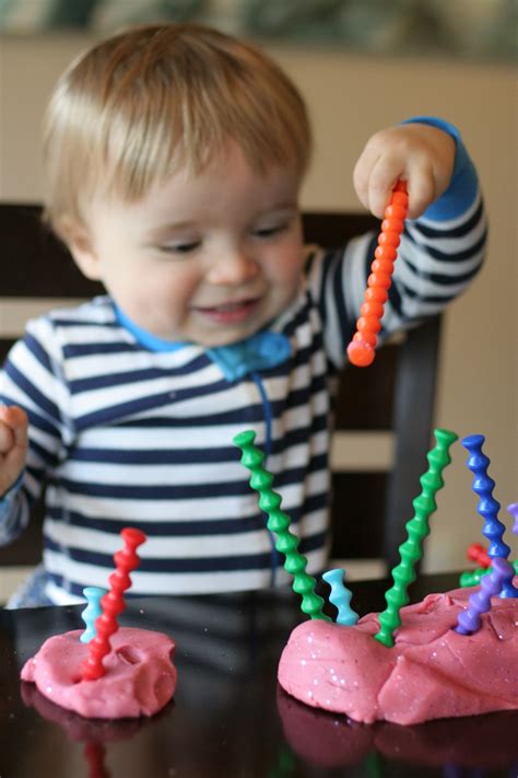 Introducing Playdough To Babies And Toddlers Toddler Fun Fun