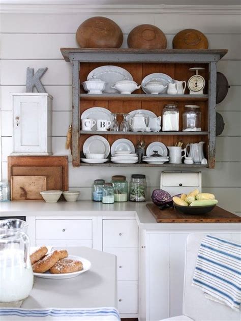5 Ways To Get This Look Rustic Kitchen Pinterest Open Shelving