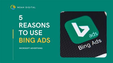Reasons To Use Bing Ads Noah Digital